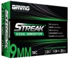 Ammo Inc 9115TMCSTRKGRN50 Streak Visual  GREEN   9mm Luger 115gr Total Metal Case 50 Rounds