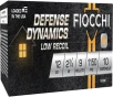 Fiocchi 12LE9P Defense Dynamics Low Recoil 12Gauge 2 75  1Buck Shot 10 Rounds