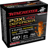 Winchester PDX1 Defender Load 410 ga  2 5 in  3DD 12BB Shot 10 rd 