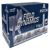 Fiocchi 223HVC50 Field Dynamics  223Rem 55gr Hornady V Max 50 Rounds