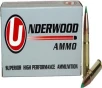 Underwood Ammo Ballistic Tip Rifle Ammunition 300 Blackout 125gr BT 2250 fps 20 ct