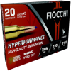 Fiocchi 7PRCTT Hyperformance  7mmPRC 150gr Barnes Tipped TSX 20 Per Box 10 Case