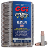 CCI Uppercut 22 Long Rifle Jacketed Hollow Point 32 Grain 50 Rounds