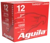 Aguila 1CHB1304 Target Load Competition 12Gauge 2 75  1oz 7 5Shot 25 Rounds