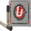 Underwood Ammo Lead Wide Flat Nose Handgun Ammunition 500 S W 700gr FN 2239 fps 20 ct