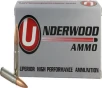 Underwood Ammo Match Hollow Point Boat Tail Rifle Ammunition 300 Blackout 220gr HPBT 1030 fps 20 ct