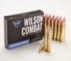 Wilson Combat Rifle Ammunition 300 Blackout   110gr Hornady V-MAX 2350 FPS 20 Box