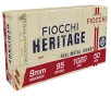 Fiocchi 9MAK Heritage  9mmMakarov 95gr Full Metal Jacket 50 Rounds