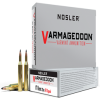 Nosler Varmageddon Rifle Ammunition 17 Rem  20 gr  VG FBT 20 rd 