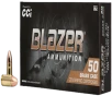 CCI 5296 Blazer Brass Full Metal Jacket 9mmLuger 100gr Full Metal Jacket 50 Rounds