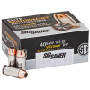 Sig Sauer Elite V-Crown Performance Pistol Ammo 40 S W 165 gr  JHP 50 rd 