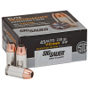 Sig Sauer Elite V-Crown 45 ACP Jacketed Hollow Point 230 Grain 20 Rounds