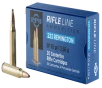 PPU PP223S Standard Rifle  223Rem 55gr Soft Point 20 Rounds