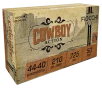 Fiocchi Cowboy Action Centerfire Rifle Ammo 44-40 Win  210 gr  LRNFP 50 rd 