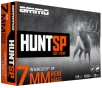 Ammo Inc 7MM139SPA20 Hunt  7mm 139gr Soft Point 20 Rounds