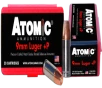 Atomic Ammunition 00409 Pistol Precision Craft 9mmLuger  P 124gr Bonded Match Hollow Point 50 Rounds