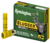 Remington Slugger High Velocity Rifled Slug Loads 20 ga  2 75 in  1 2 oz  5 rd 