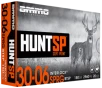 Ammo Inc 3006150SPA20 Hunt  30-06Springfield 150gr Soft Point 20 Rounds