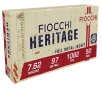Fiocchi Training Dynamics Centerfire Handgun Ammo 7 62 Nagant 97 gr  FMJ 50 rd 