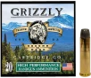 Grizzly Ammo GC41M4   41Mag 250gr Wide Flat Nose Gas Check 20 Per Box 10 Case