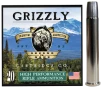 Grizzly Ammo GC45 70 P4   45-70Gov P 405gr Bonded Flat Point 20 Per Box 10 Case