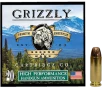 Grizzly Ammo GC4SW1   40S W 200gr Jacketed Hollow Point 20 Per Box 10 Case