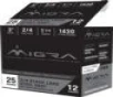 Migra Staxd Shotgun Ammo 12 ga  3 in  1 25 oz  2-4 Shot 25 rd 