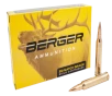 Bergara Berger Bullets 300 Winchester Magnum Hybrid Boat Tail 168 Grain 20 Rounds