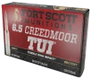 Fort Scott Munitions 65CM-140-SCV2 Tumble Upon Impact  TUI   6 5Creedmoor 140gr Solid Copper Spun 20 Per Box 10 Case