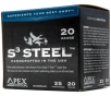 Apex Waterfowl S3 Steel Shotgun Ammo 20 ga  3 in  1oz  2  25rd