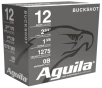 Aguila Ammunition 12ga Buckshot 2 75 inch Shotgun Shells - 0Buck   1275 fps   25rd Box