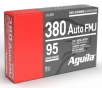 Aguila 1E802380   380ACP 95gr Full Metal Jacket 50 Per Box 10 Case
