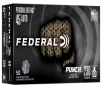 Federal PD45P1G Punch  45Auto 230gr Jacketed Hollow Point 50 Per Box 10 Case