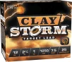 CLAY STORM 12 GAUGE 2-3 4   1OZ  7 5 SHOT 1250 FPS 25 BOX
