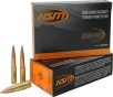 HSM 338ARC1N Subsonic  338ARC 300gr Hollow Point Boat Tail 20 Per Box 25 Case