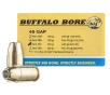 Buffalo Bore Ammunition 38C20 Personal Defense Strictly Business 45GAP 230gr Jacket Hollow Point 20 Per Box 12 Case