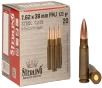 Sterling 8698779967284   7 62x39mm 123gr Full Metal Jacket 20 Per Box 50 Case
