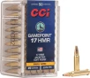 Cci Gamepoint 17hmr 20gr Jsp - 1875fps 50rd 40bx cs