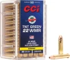Cci Tnt Green 22wmr Lead - Free 2050fps 50rd 40bx cs