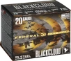 Federal Black Cloud 20ga 3  - 1oz  2 1350fps 25rd 10bx cs