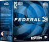 Federal Top Gun 12ga 1oz  8 - 1250fps 250rd Case Lot