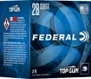 Federal Top Gun 28ga 2 75  3 4 - Oz  7 5 1330fps 250rd Case Lot