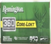 Remington 360 Buckhammer 180gr - Core-lokt Sp 20rd 10bx cs