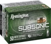 Remington Subsonic 22lr 40gr - Plated Lead-hp 50rd 100bx cs