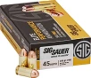 Sig 45 Acp 230gr Fmj - 50rd 20bx cs 