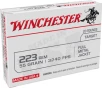 Winchester Usa 223 Rem - 55gr Fmj 20rd 50bx cs - AUSA223R1K