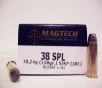 Magtech 38C Range Training  38 Special 158 gr Semi Jacketed Soft Point Flat 50 Bx  20 Cs