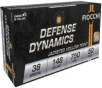 FIOCCHI AMO 38 SPECIAL 148GR JHP 50-RD   20 BOXES PER CASE  