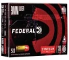 Federal AE9SJPC1 American Eagle  9mm Luger 130 gr Total Syntech Jacket Flat Nose  TSJFN  50 Bx  10 Cs