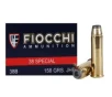 FIOCCHI AMO 38 SPECIAL 158GR JHP 50-RD   20 BOXES PER CASE  